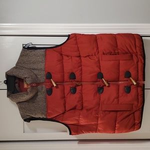 *Ruff Hewn* vest w/ wooden toggles